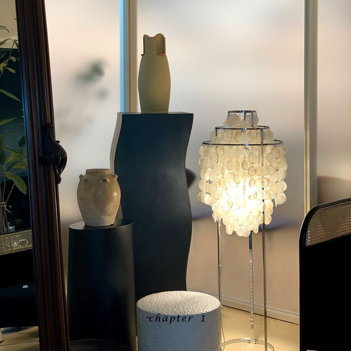 Wern Glam Glass Floor Lamp