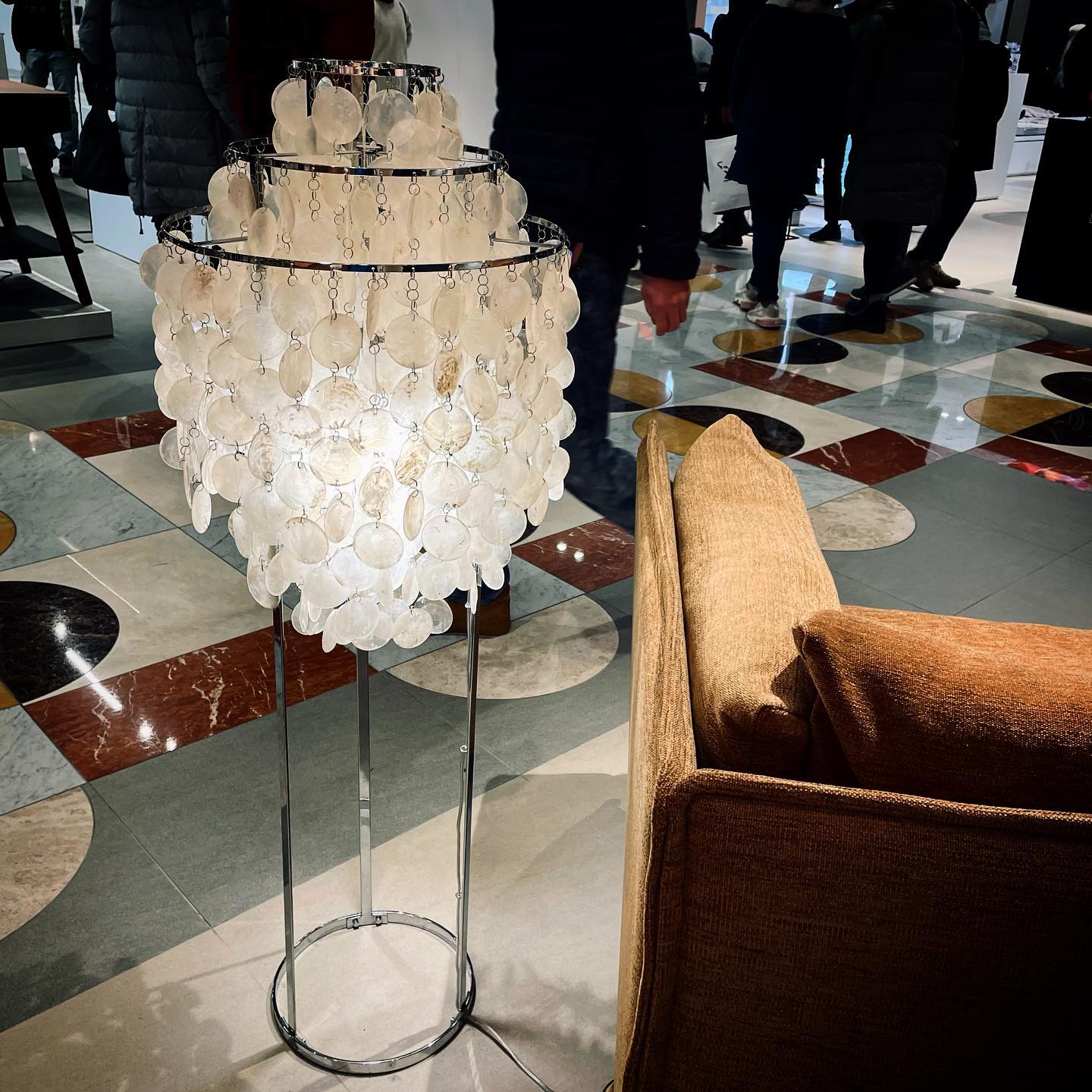 Wern Glam Glass Floor Lamp