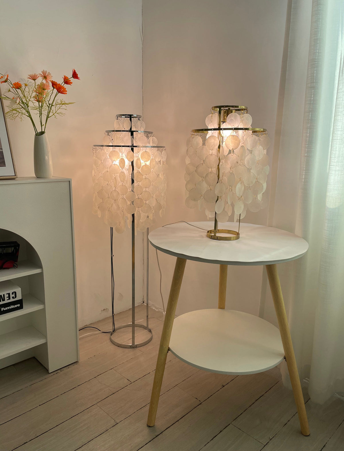 Wern Glam Glass Floor Lamp