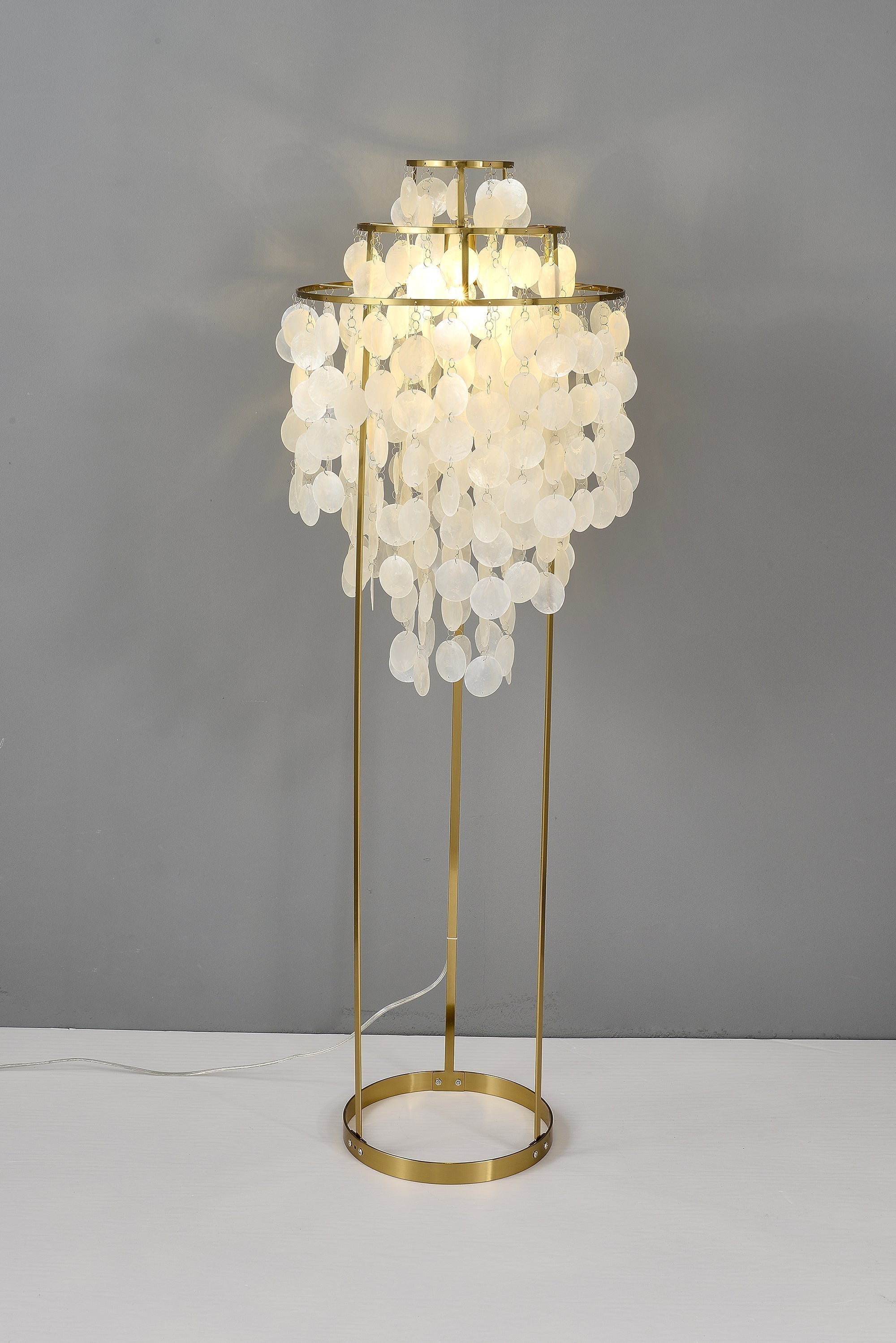 Wern Glam Glass Floor Lamp