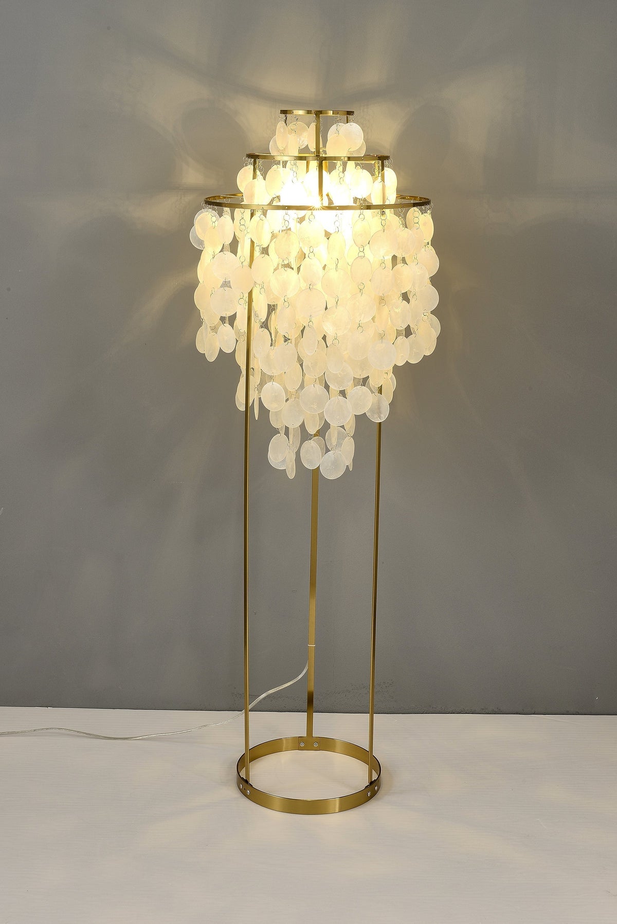 Wern Glam Glass Floor Lamp