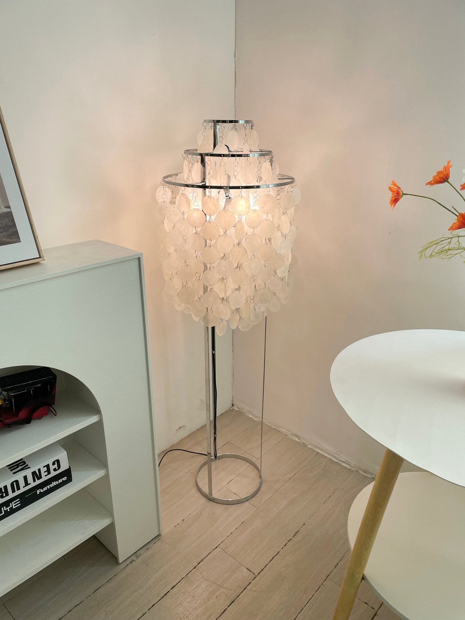 Wern Glam Glass Floor Lamp
