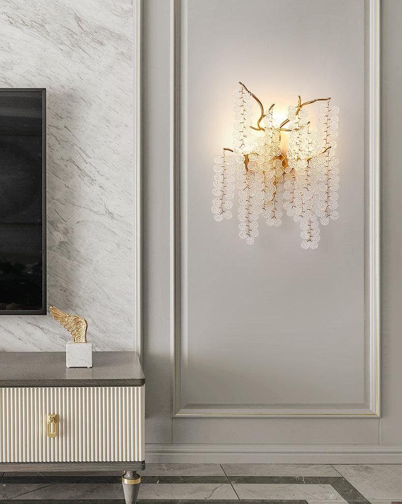 Citalos Postmodern Luxury Crystal Wall Lamp