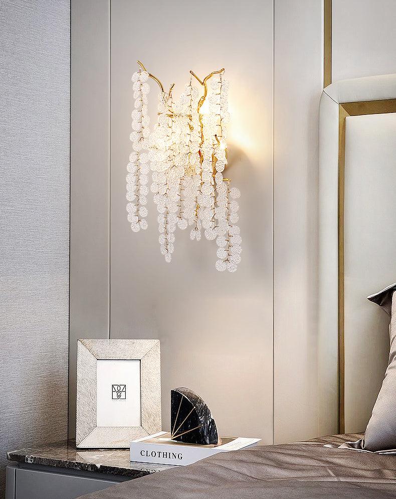 Citalos Postmodern Luxury Crystal Wall Lamp
