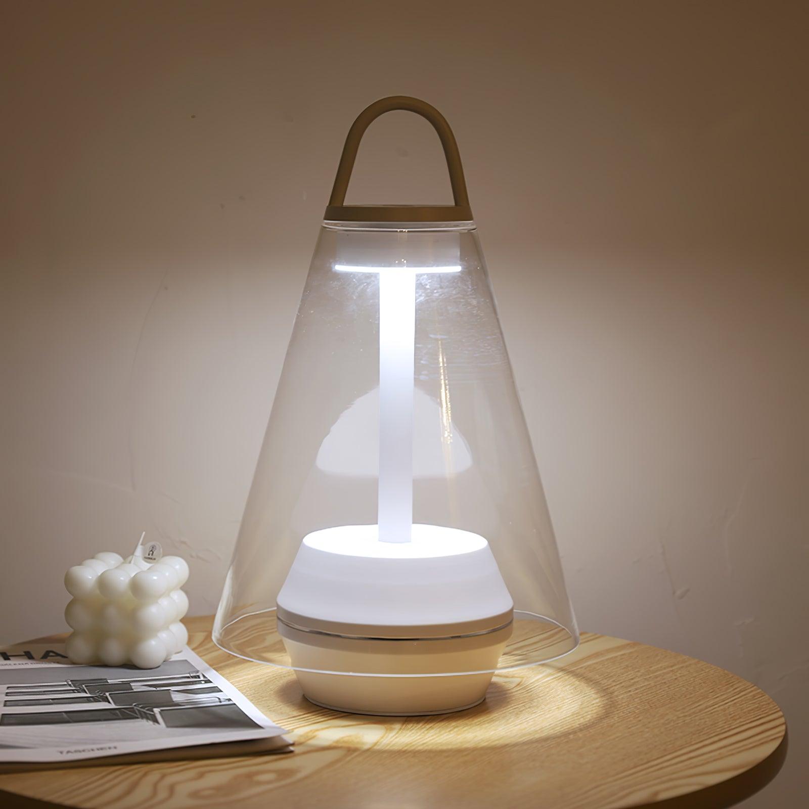 Emarir Scandinavian Glass Table Lamp