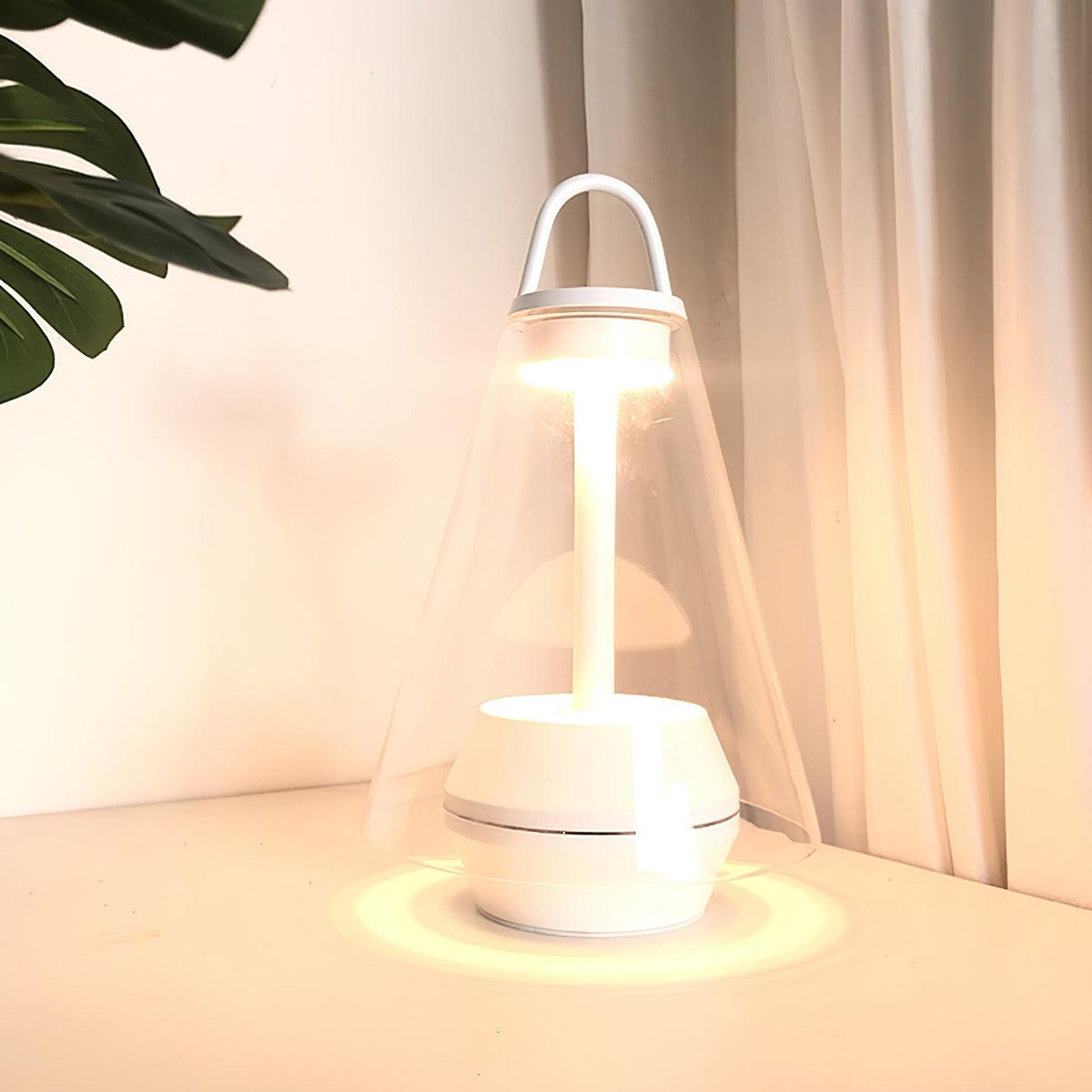 Emarir Scandinavian Glass Table Lamp