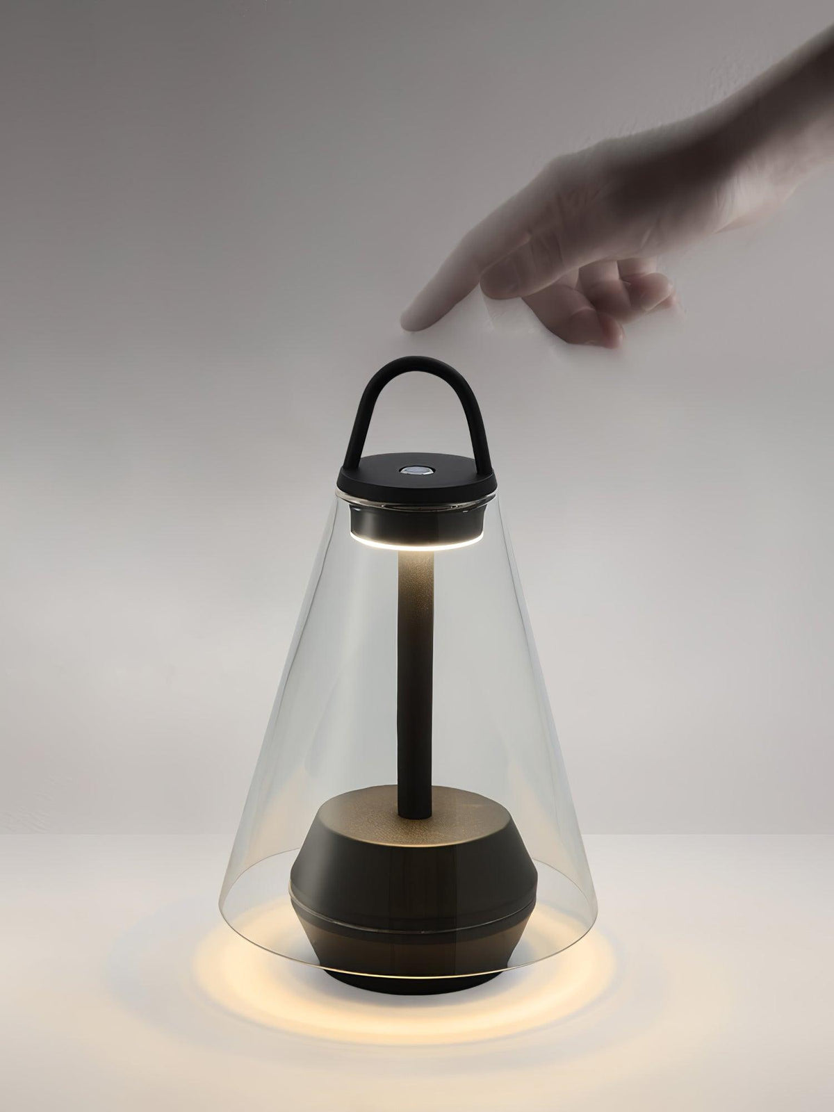 Emarir Scandinavian Glass Table Lamp