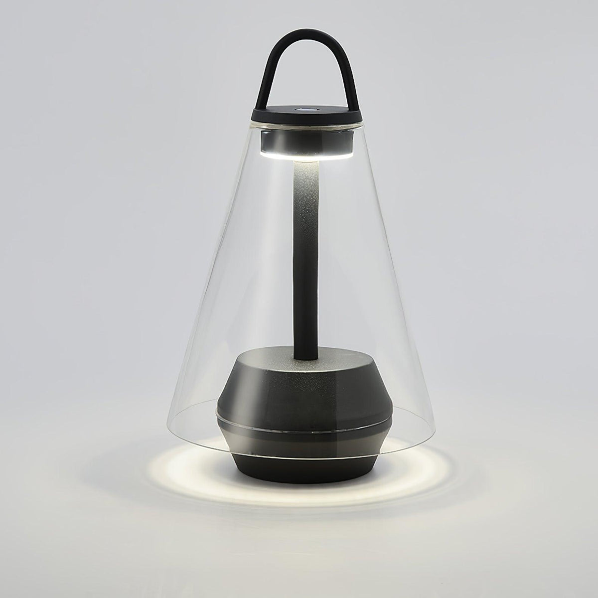 Emarir Scandinavian Glass Table Lamp