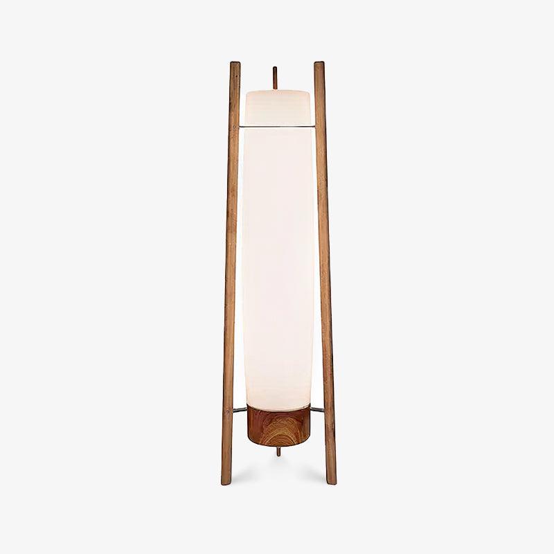 Zezoraril Wabi-Sabi Wood Floor Lamp