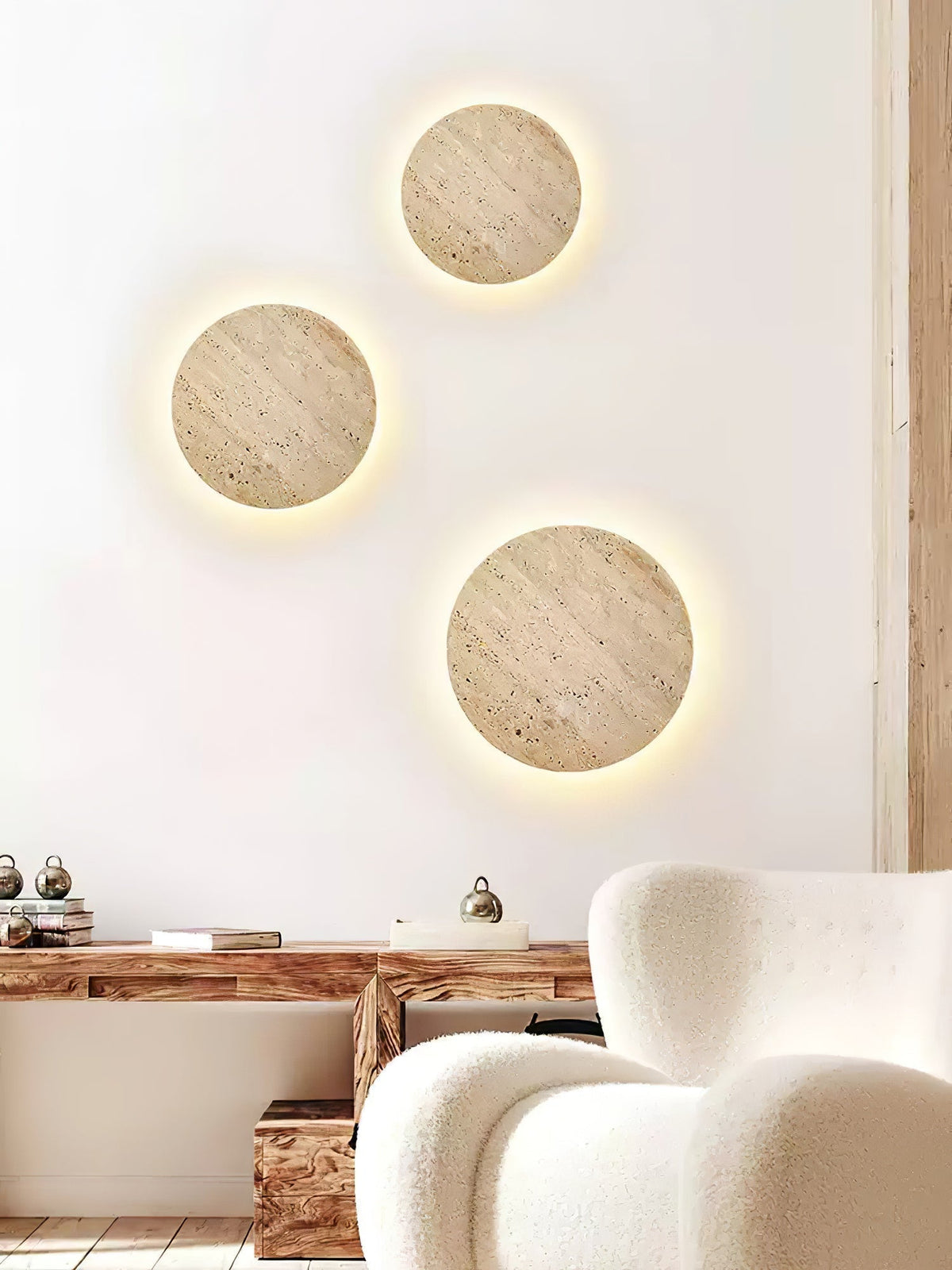 Artale Travertine Wall Light