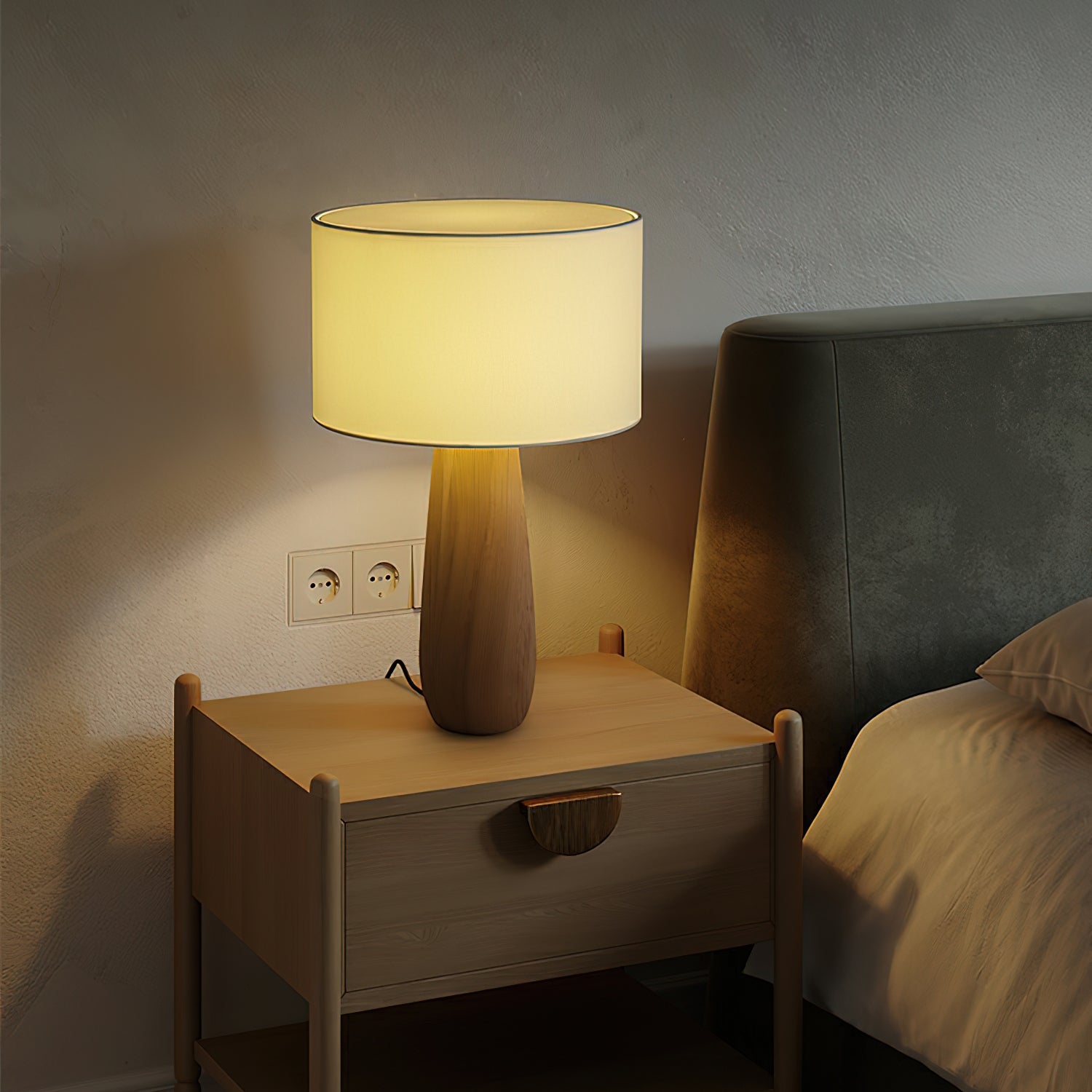 Aero Nordic Fabric Table Lamp
