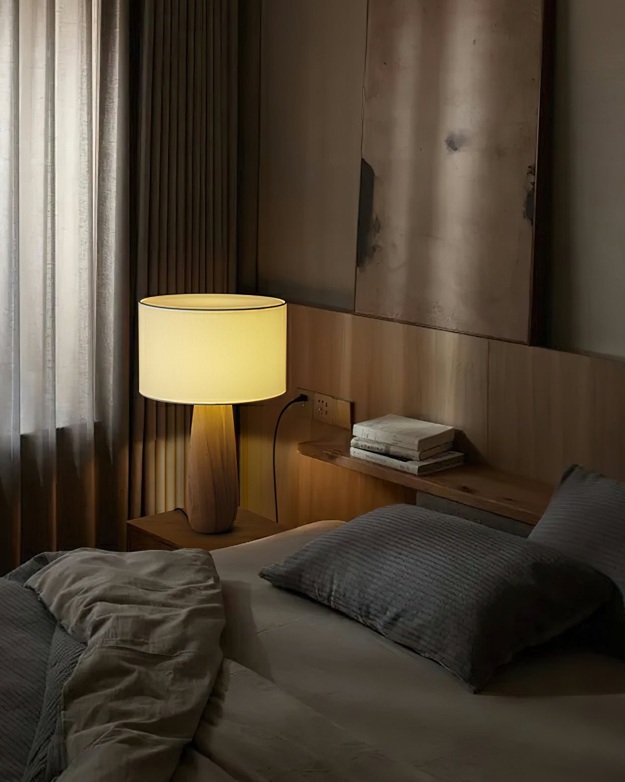 Aero Nordic Fabric Table Lamp