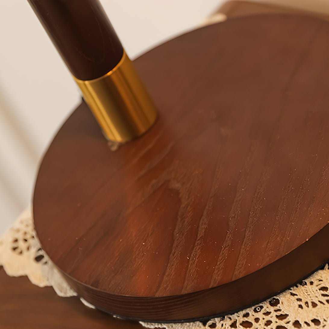 Devenor Silk Wood Floor Lamp
