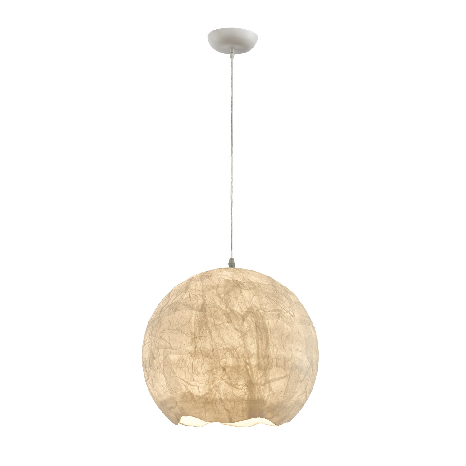 Nest Organic Silk Pendant Lamp