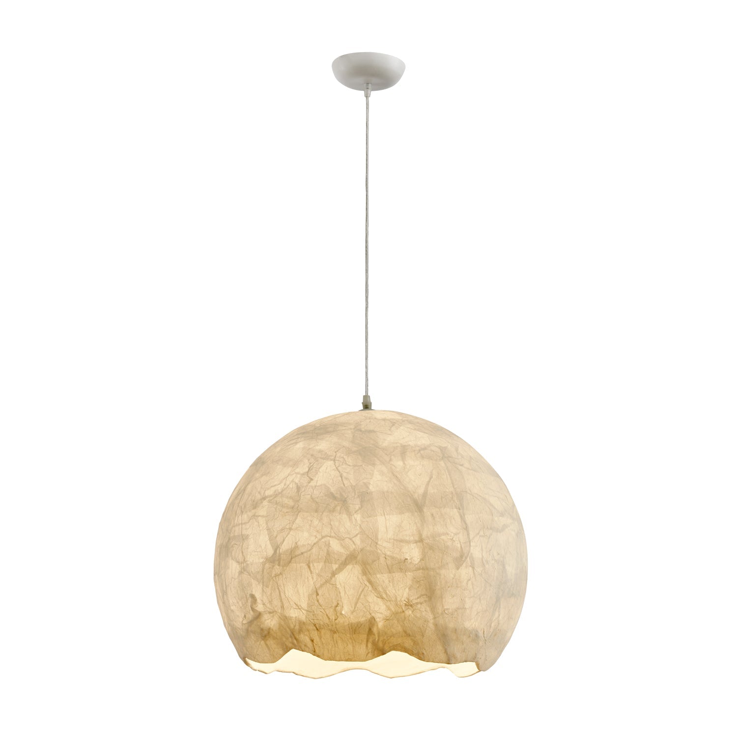 Nest Organic Silk Pendant Lamp