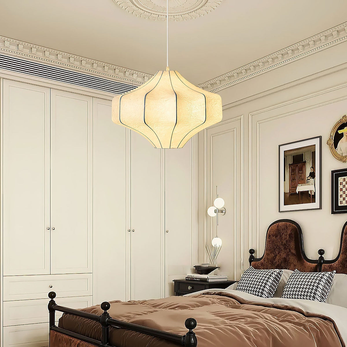 Elixor Silken Aura Silk Pendant Lamp