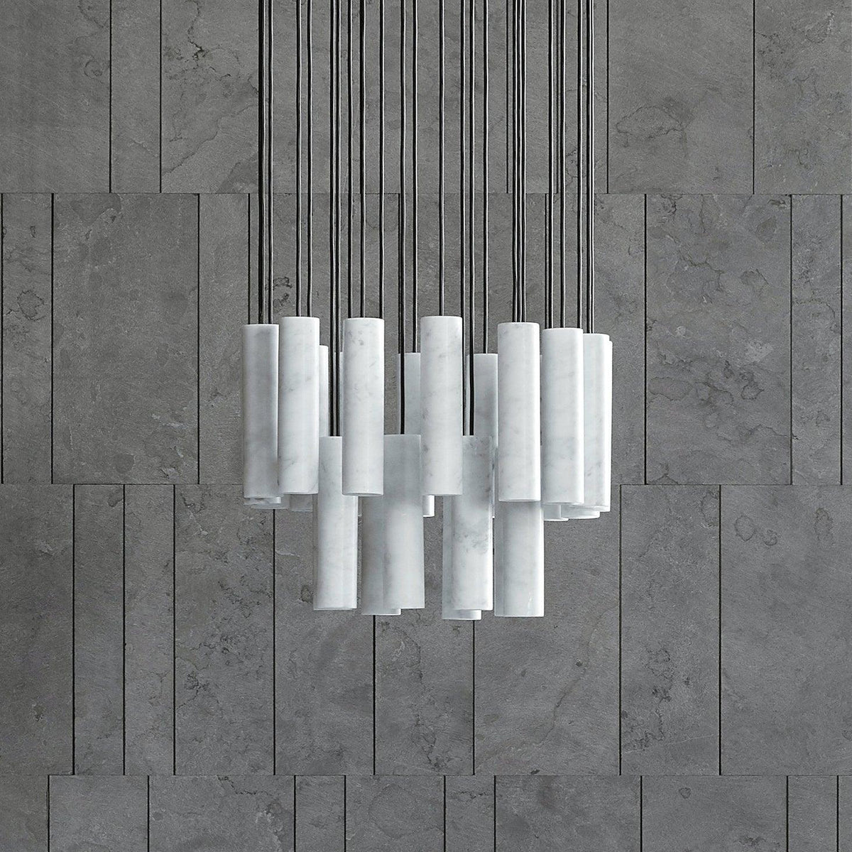Lunexi Cluster Alabaster Pendant Light