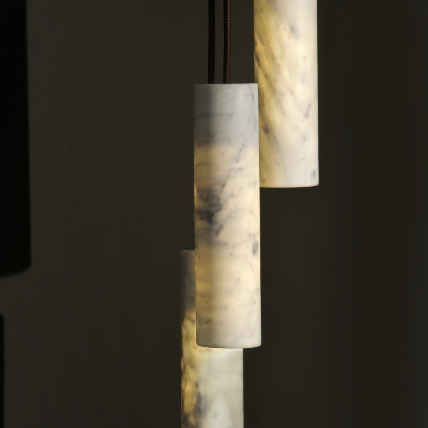 Lunexi Cluster Alabaster Pendant Light