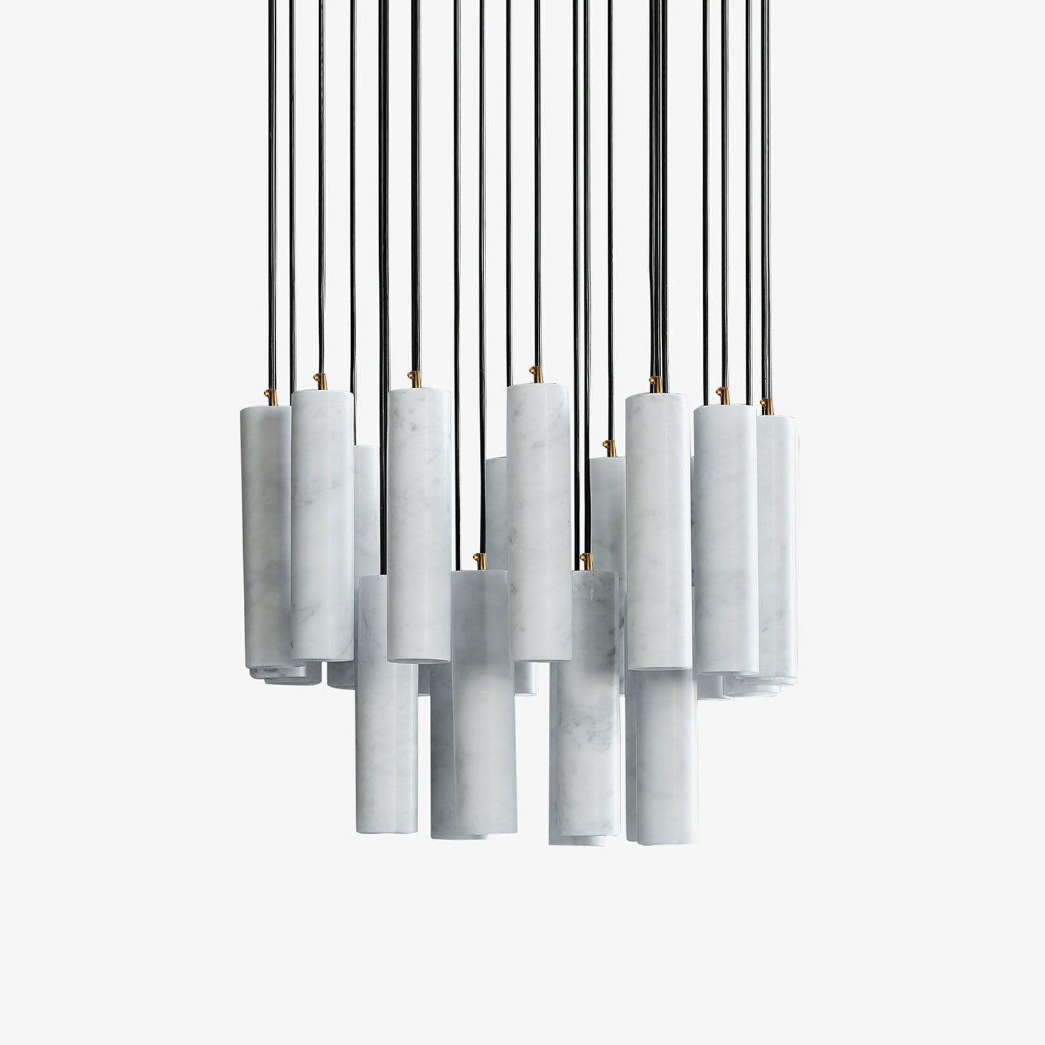 Lunexi Cluster Alabaster Pendant Light