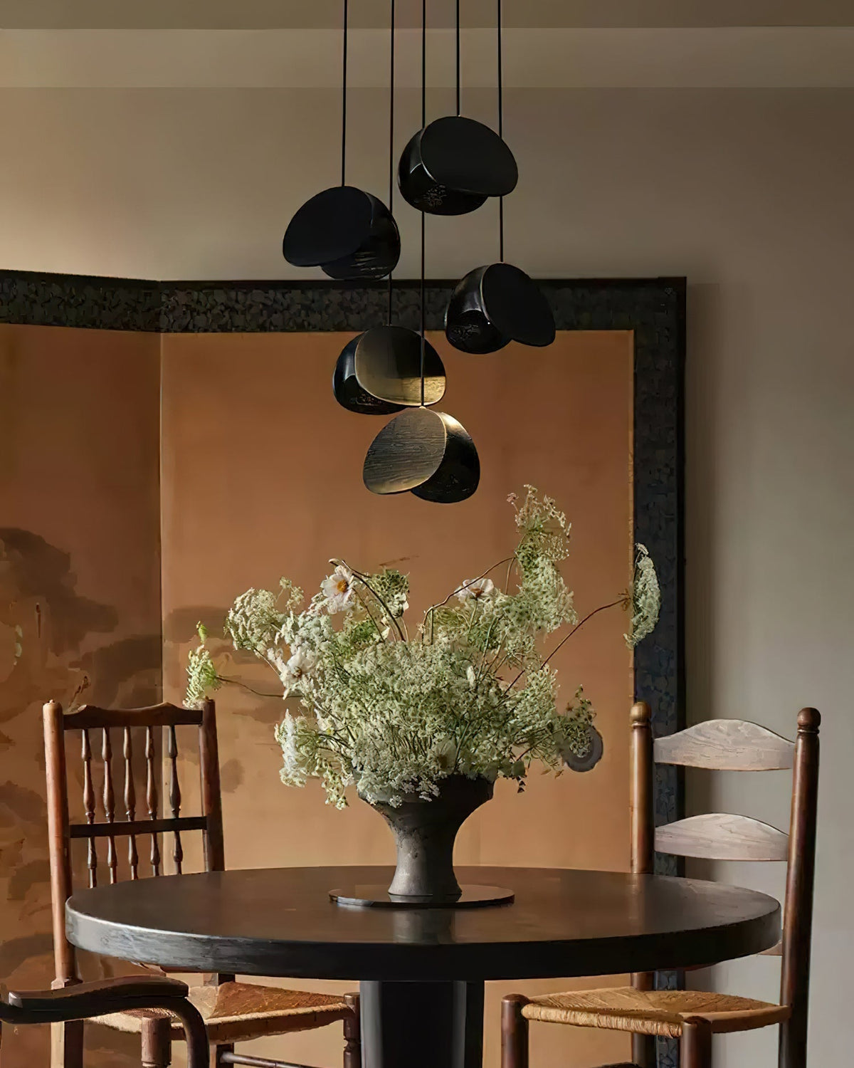 Elmiren Cluster Wood Pendant Light