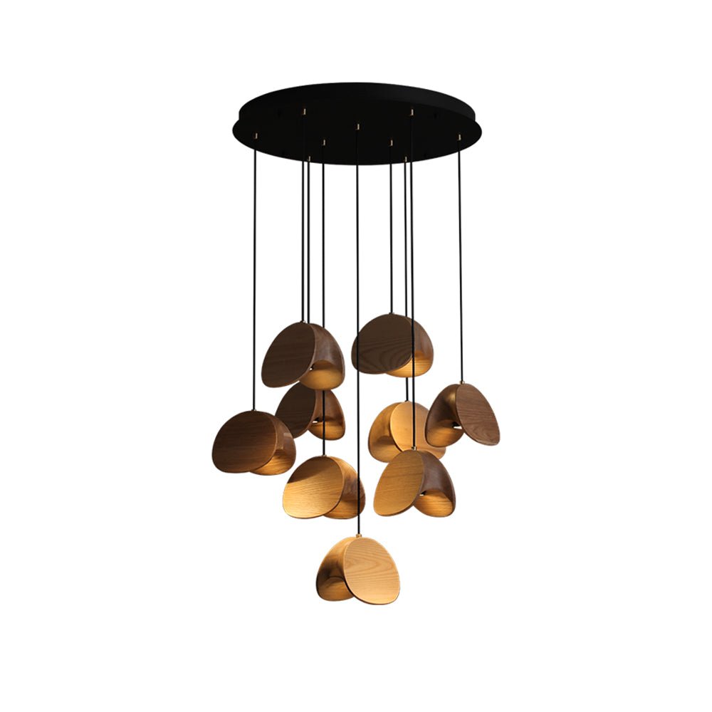Elmiren Cluster Wood Pendant Light