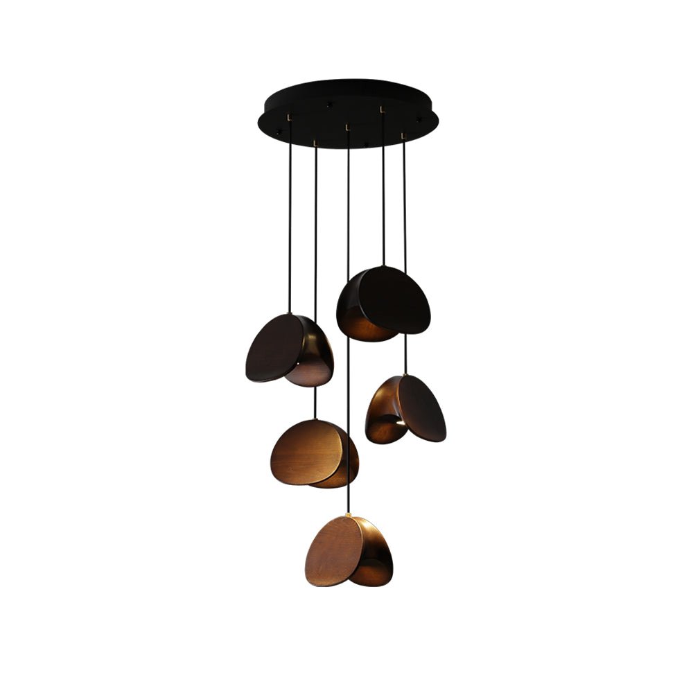 Elmiren Cluster Wood Pendant Light