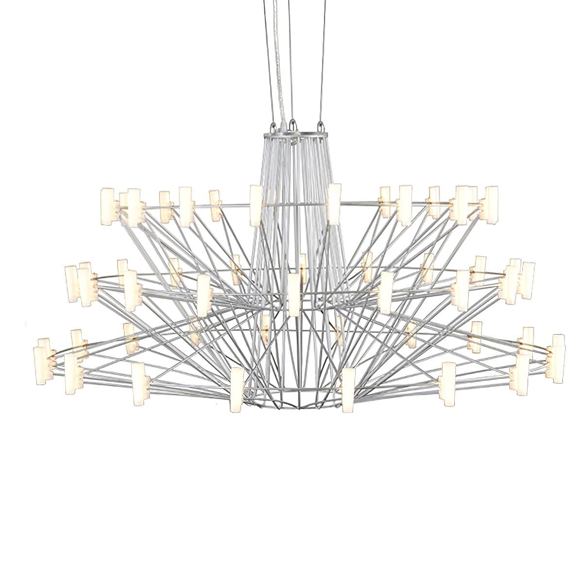 Orinenine Chandelier Sky Ballet Stainless Steel Acrylic Modern