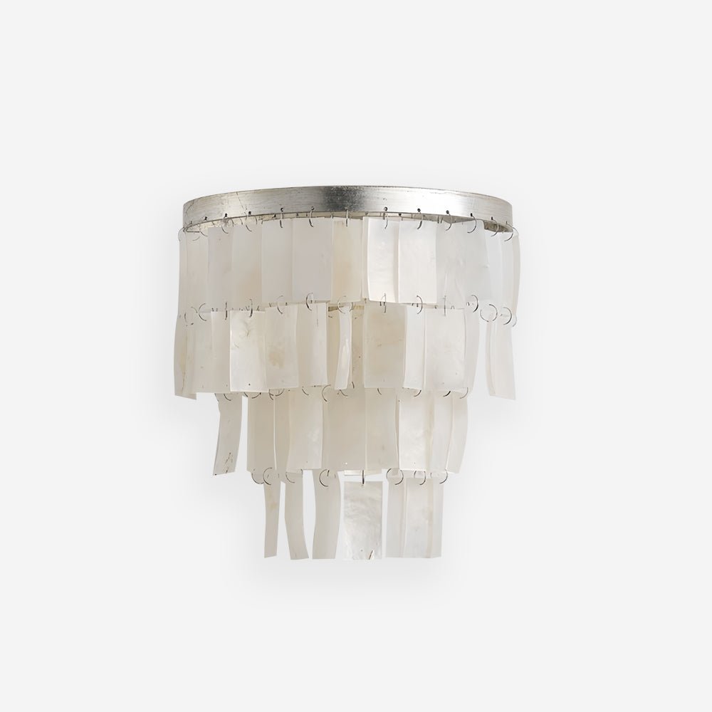Vidoros Postmodern Luxury Shell Tiered Wall Lamp