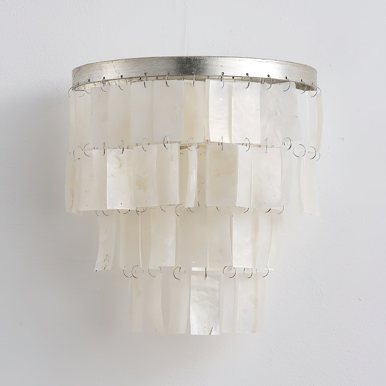 Vidoros Postmodern Luxury Shell Tiered Wall Lamp