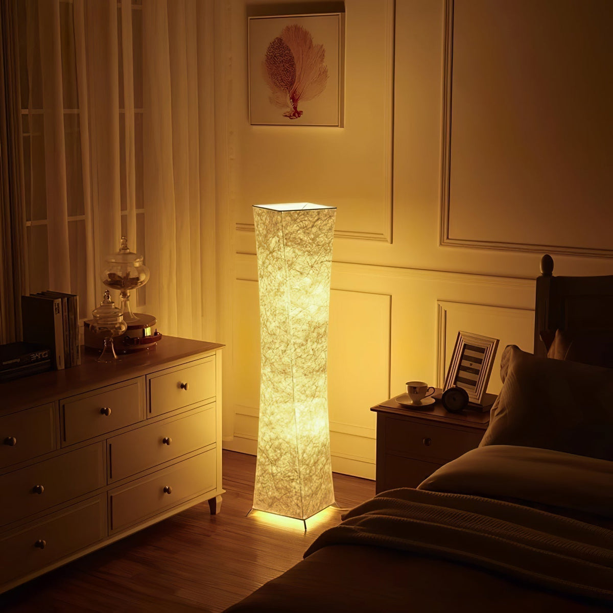 Ethereal Slim Waist Tower Floor Lamp