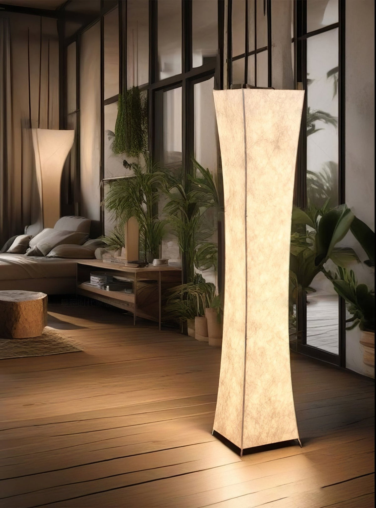 Ethereal Slim Waist Tower Floor Lamp