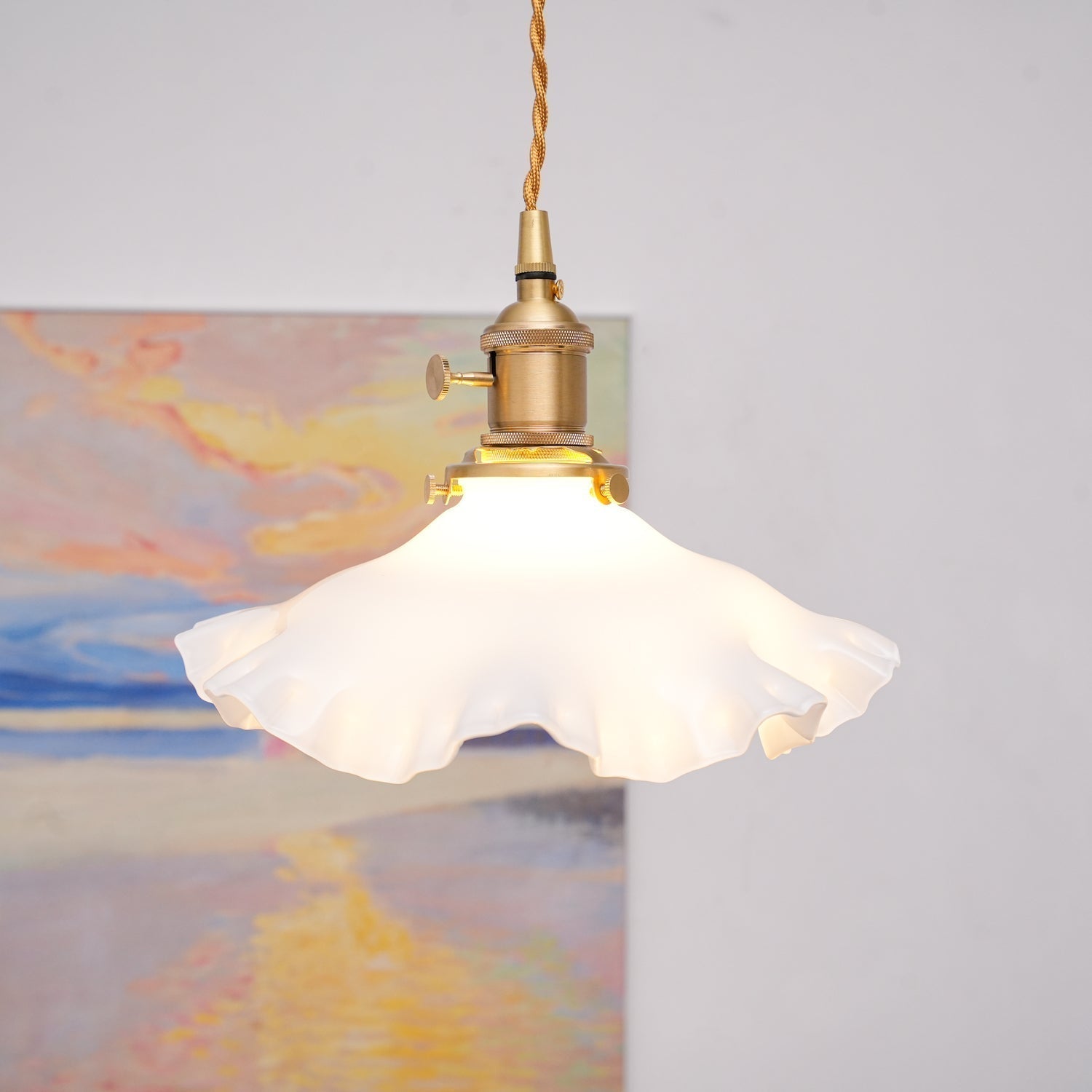 Mace Luxury Glass Pendant Light