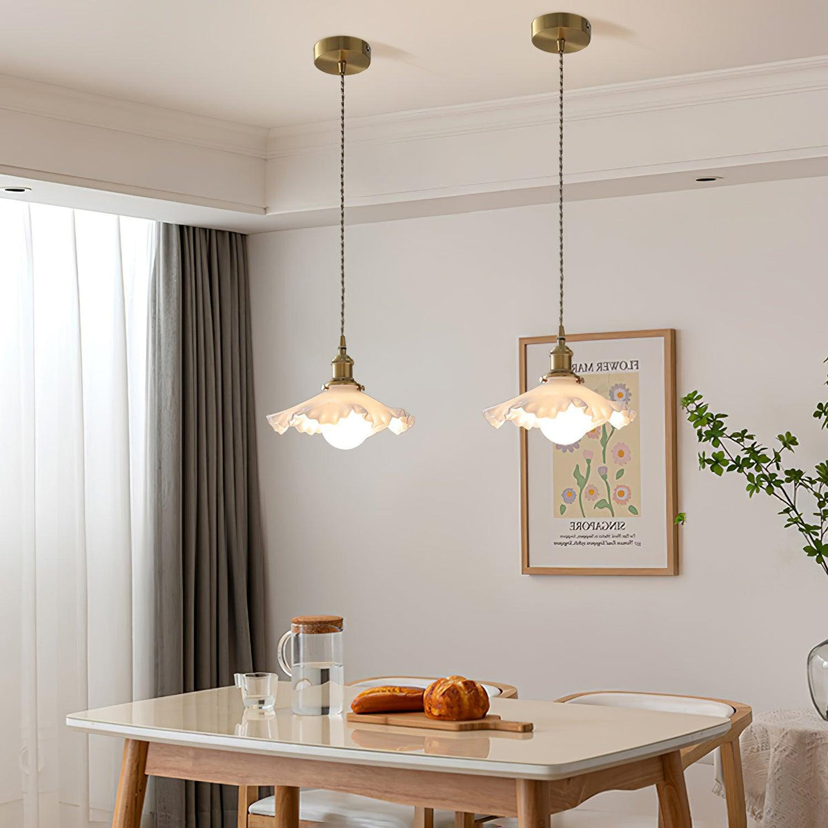 Mace Luxury Glass Pendant Light
