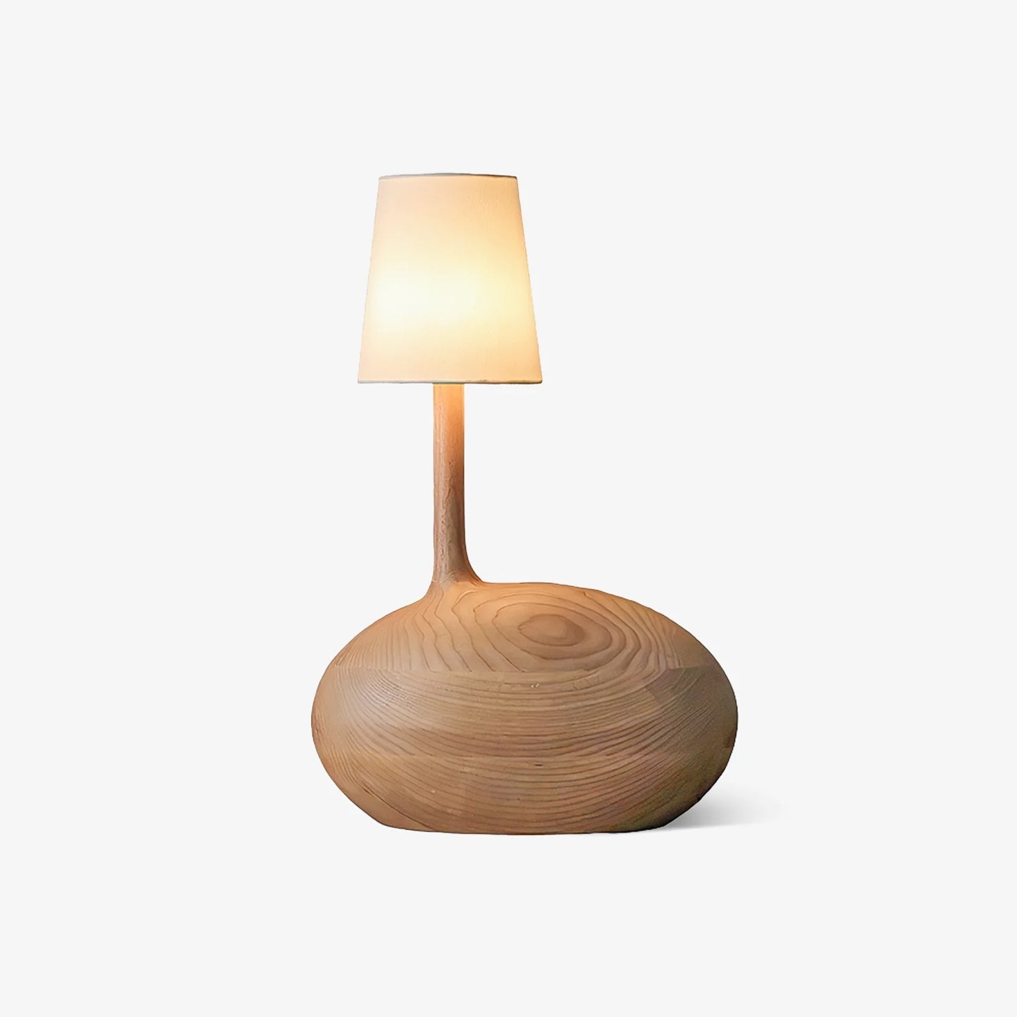Brixten Wood Fabric Table Lamp