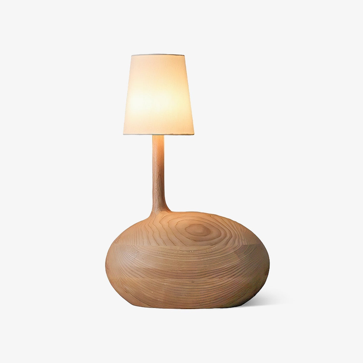 Brixten Wood Fabric Table Lamp