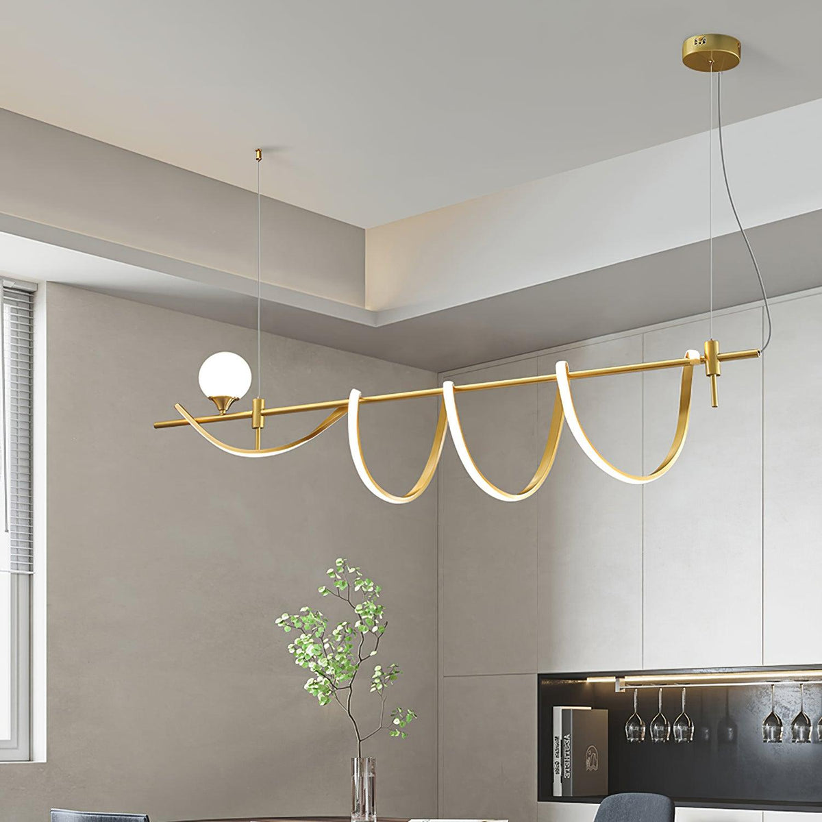 Veloeria Luxe Silica Pendant Light