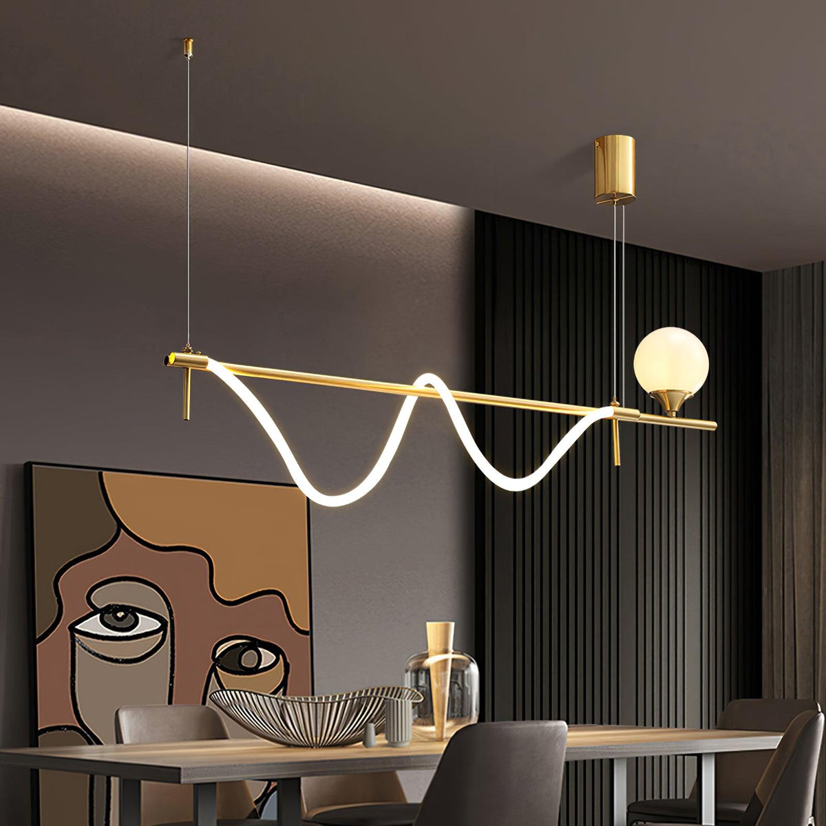 Veloeria Luxe Silica Pendant Light