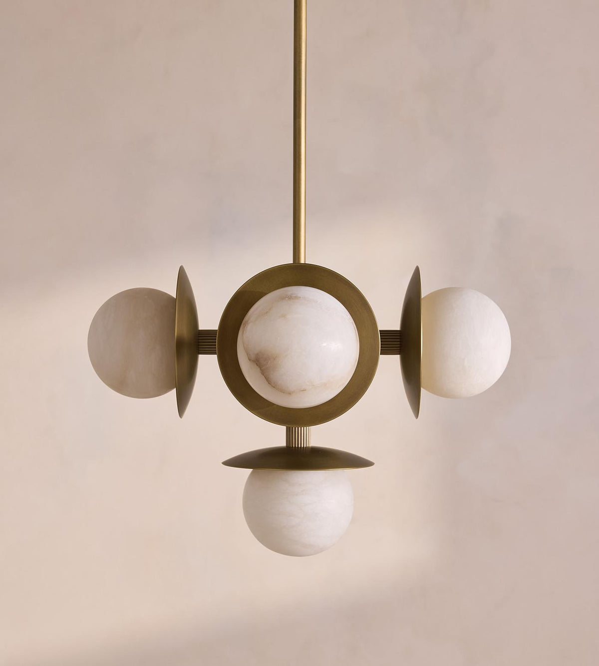 Avenoian Alabaster Orb Chandelier