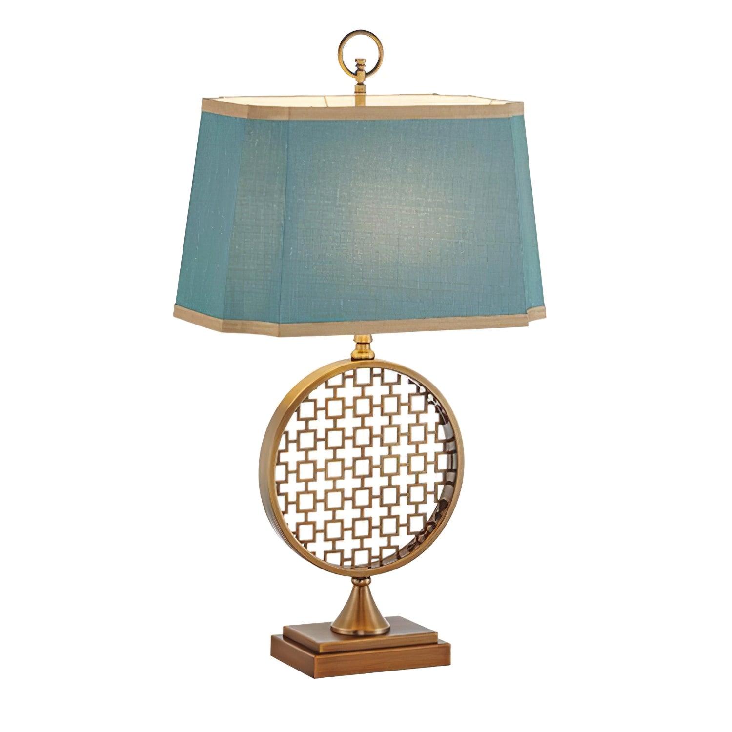 Lineine Fabric Glam Table Lamp