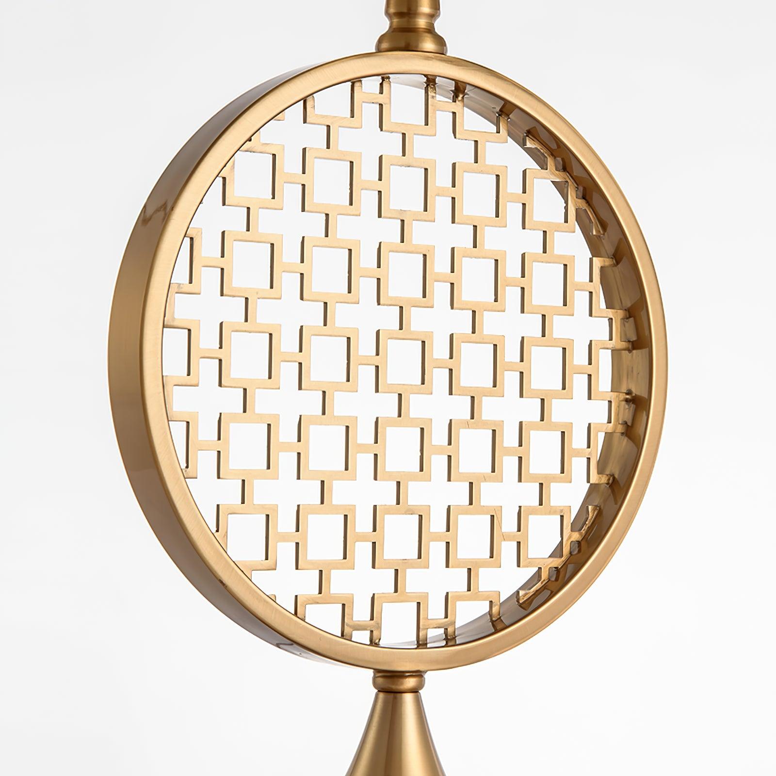 Lineine Fabric Glam Table Lamp