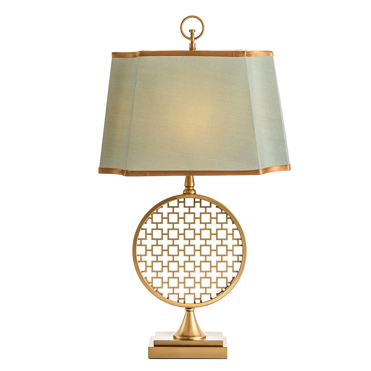 Lineine Fabric Glam Table Lamp