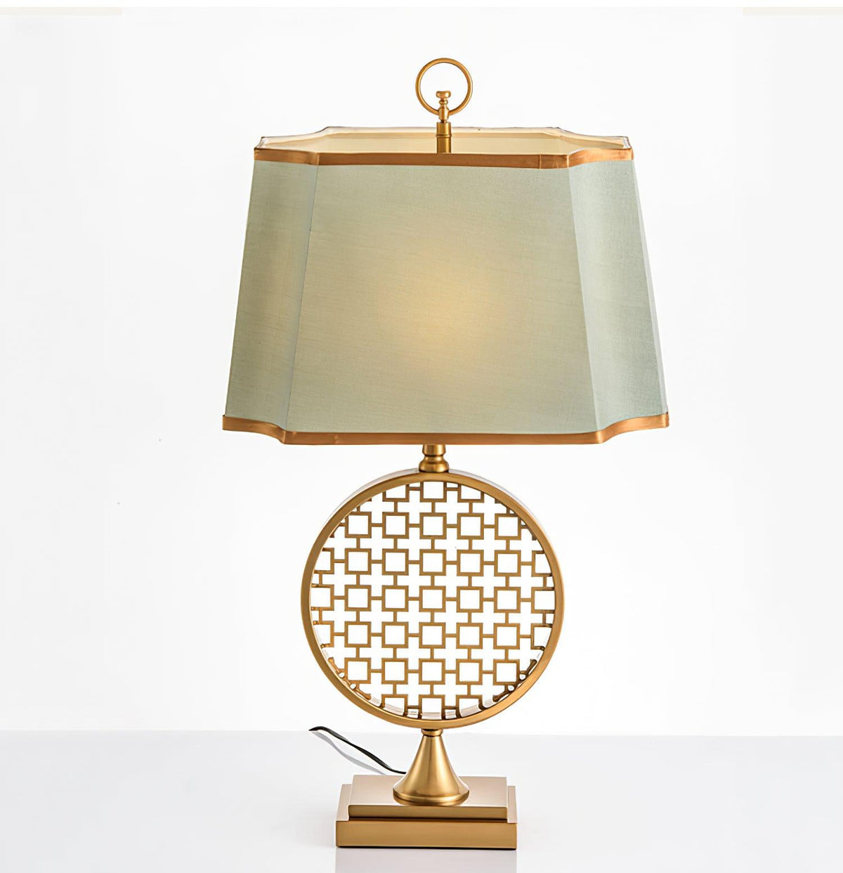 Lineine Fabric Glam Table Lamp