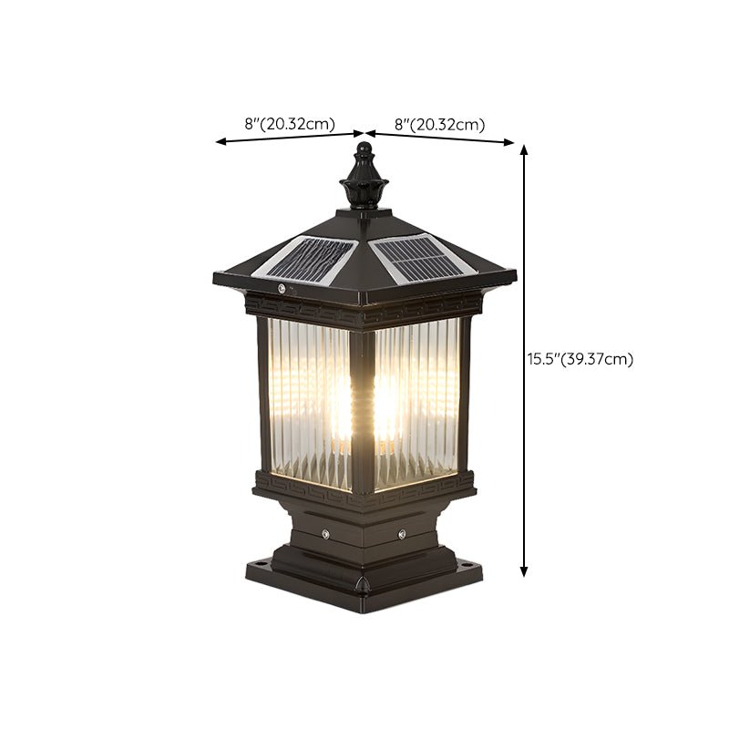Ray  Vintage Classic Lantern Solar Outdoor Light