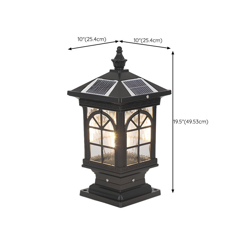 Ray  Vintage Classic Lantern Solar Outdoor Light