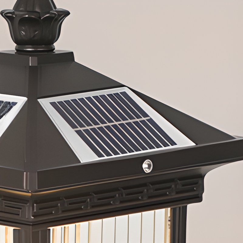 Ray  Vintage Classic Lantern Solar Outdoor Light