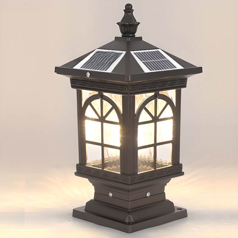 Ray  Vintage Classic Lantern Solar Outdoor Light