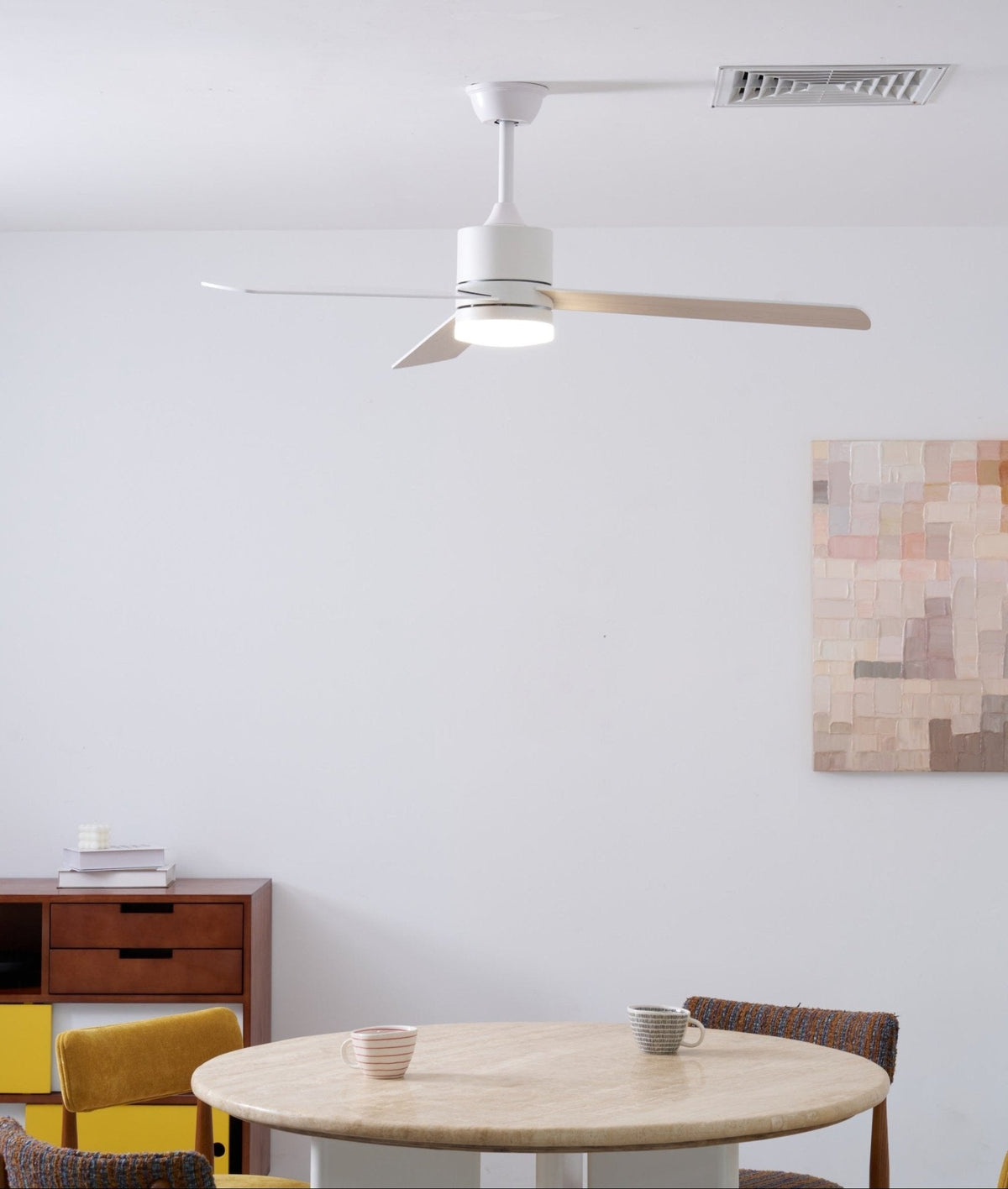 Virainian Drift Ceiling Fan Lamp