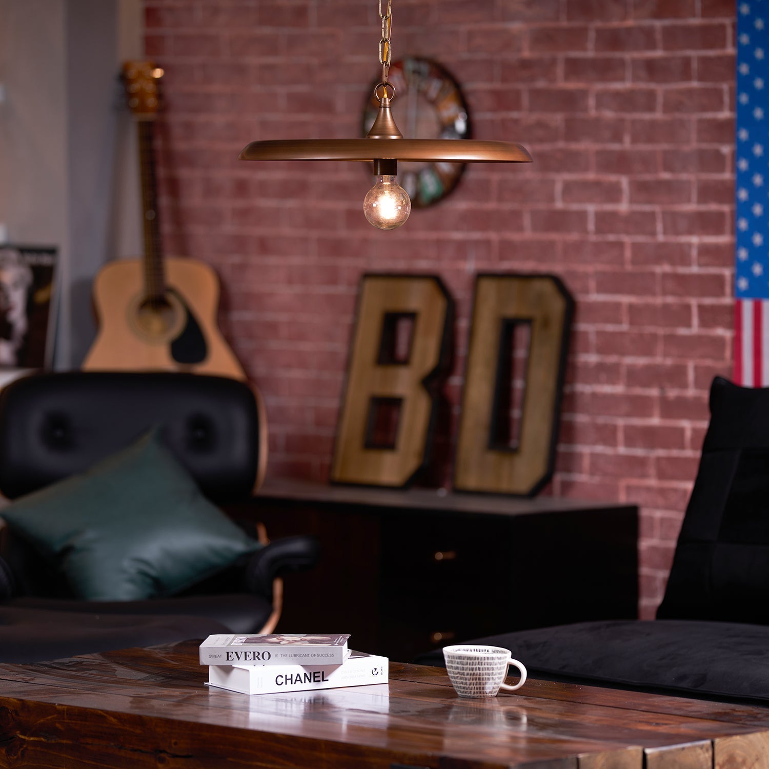Vianel Vintage Pendant Light - Neutral Decor