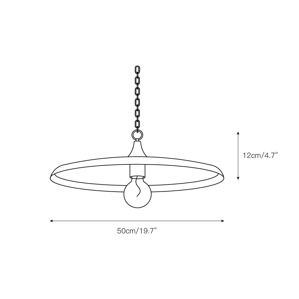 Vianel Vintage Pendant Light - Neutral Decor