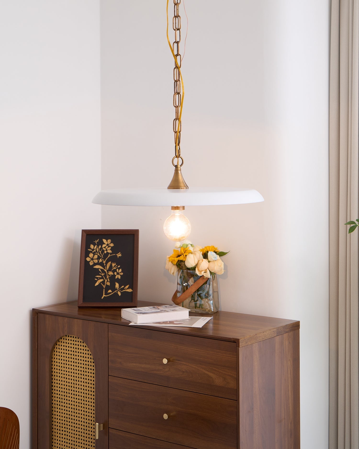 Vianel Vintage Pendant Light - Neutral Decor